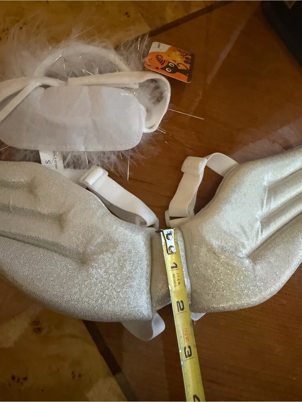 🐶🐰White Angel Wings and Halo Costume for Cats - Cute Pet Dress-Up